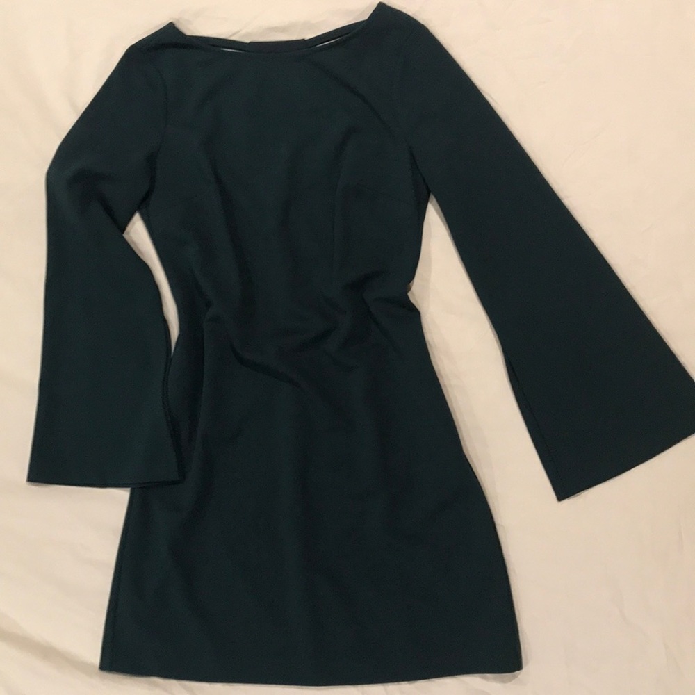 Donna Morgan dark green dress - Picture 3 of 4